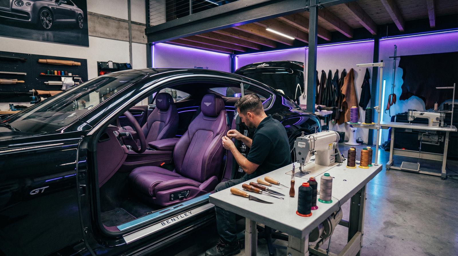 女神视频汽车视频-豪华内饰改装