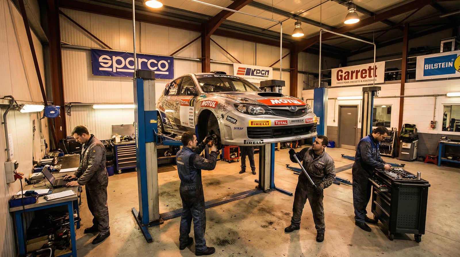 女神视频拉力赛车视频-赛前准备